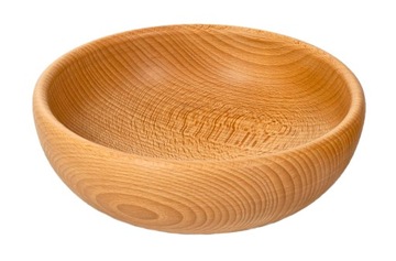 MISKA DREWNIANA bukowa 20cm pojemnik na owoce