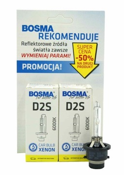 BOSMA KSENON XENON D2S 6000K 85V 35W 2SZT PROMO