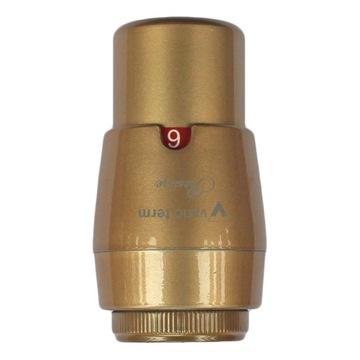 głowica termostatyczna M30x1,5 złoty (RAL-1036)
