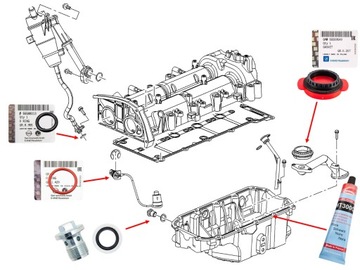 ПРОКЛАДКА ФИЛЬТРА DRAGON MOTUL 5W30 OPEL INSIGNIA A