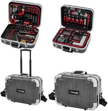 SCHMITH Чемодан для инструментов 252 EL. SCASE-001 МОБИЛЬНЫЙ НАБОР В ПОДАРОК