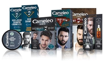 DELIA CAMELEO МУЖСКАЯ КРАСКА ДЛЯ БОРОДЫ И УСОВ 4.0 средне-коричневый