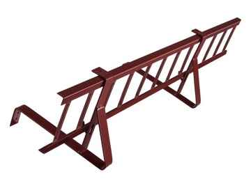 Płotek śniegowy do dachówek typu karpiówka