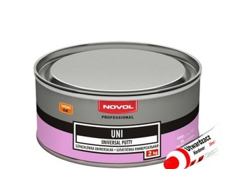 NOVOL SZPACHLA samochodowa UNIWERSALNA UNI 2 KG