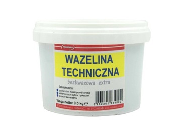 WAZELINA BEZKWASOWA TECHNICZNA 0,5KG MALWA 500G