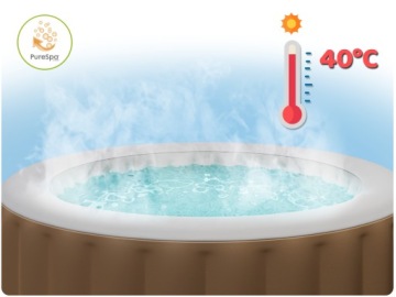 Надувной спа-бассейн с гидромассажем Intex на 4 человека 28476