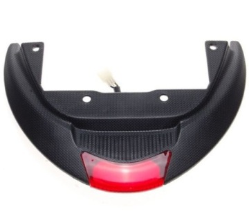 SKUTER PIAGGIO ZIP 4T LAMPA TYLNA TYŁ KLOSZ CZARNA