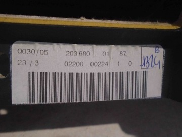 ПРИБОРНАЯ ПАНЕЛЬ КОКПИТ MERCEDES W203 A2038310146