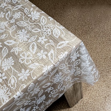 Скатерть клеенчатая, ширина 140 см, изготовление на заказ по метражу, с рисунком.