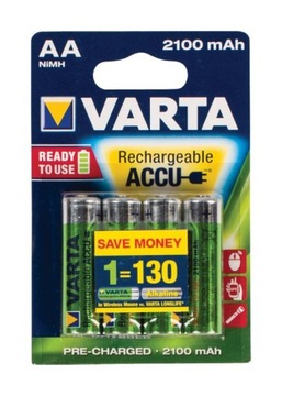 AKUMULATOR AA R6 R06 LR06 2100mAh VARTA NOWOŚĆ