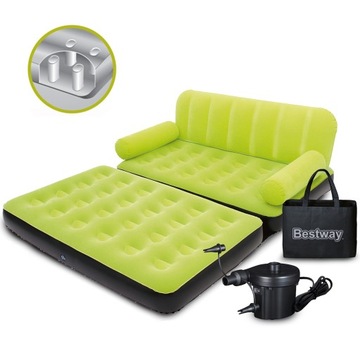 MATERAC SOFA DMUCHANY Z POMPKĄ ELEKT BESTWAY 67356