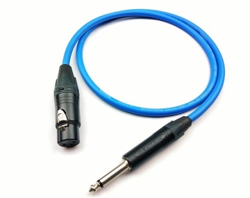 CORDIAL Kabel mikrofonowy XLR na JACK NEUTRIK 5m