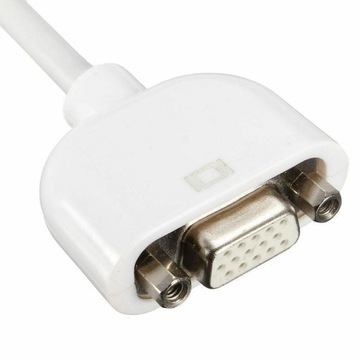 Переходник Mini DVI на VGA Кабель MiniDVI Macbook Mac