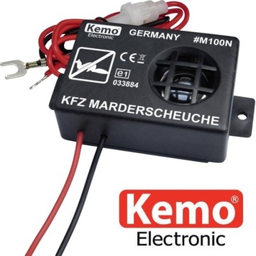 Электронный автомобильный отпугиватель куниц и грызунов Kemo M100N Германия