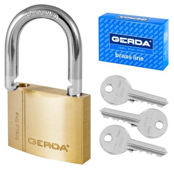 Kłódka GERDA KMZ S50 w SYSTEMIE WSPÓLNEGO KLUCZA