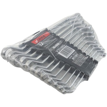 КЛЮЧИ НАКОЛЬЧИВЫЕ КЛЮЧИ НАКОЛЬЦОВЫЕ НАБОР КЛЮЧЕЙ НАКОЛЬЦОВЫХ 6-32мм 12 шт. + ЧЕХОЛ