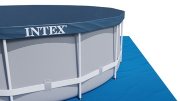 Каркасный садовый бассейн 457x107 INTEX SET 21в1