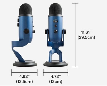 MIKROFON BLUE YETI MIDNIGHT BLUE 988-000232