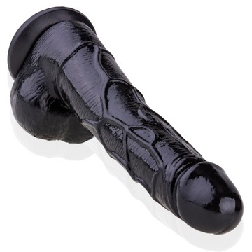 CZARNY PENIS XL Męskie Dildo z Jądrami DONG JBL