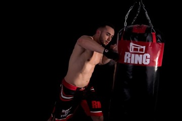 БОКСЕРСКАЯ МЕШКА С КРЮКОМ 120х35см 30КГ