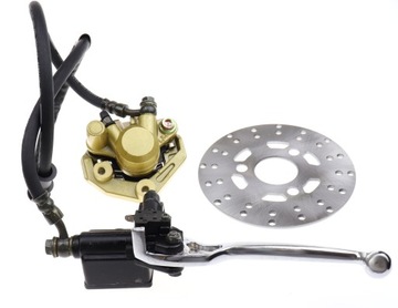 ЗАЖИМ ТОРМОЗНОЙ НАСОС ШЛАНГ СКУТЕР 4T GY6 КИТАЙ