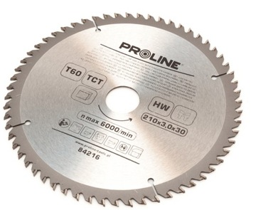Дисковая пила по дереву 210*60T*30/20/16 мм