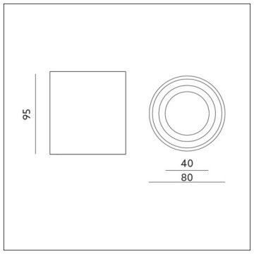НАКЛОННЫЙ КРЕПЛЕНИЕ ПОТОЛОЧНОЙ ТРУБЫ ДЛЯ СВЕТОДИОДОВ IP44 + GU10
