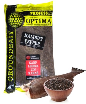 ZANĘTA PROFESS OPTIMA 10 kg HALIBUT PIEPRZ