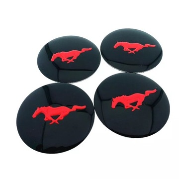 Emblemat na dekielki kapsle Mustang FORD 56mm 3D