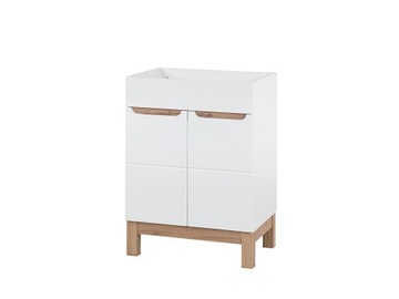 SZAFKA ŁAZIENKOWA POD UMYWALKĘ 60CM BALI BIAŁY