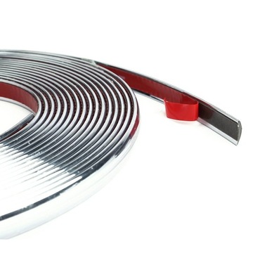 LISTWA -LISTWY CHROM ELASTYCZNE/ OZDOBNE 17 mm x 5 m TUNING