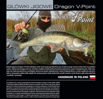 3x DRAGON SPEED JIG HEAD 5г, крючок 5/0 5г