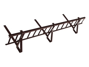 Płotek 200cm lakierowany 3uch do blachodachówki