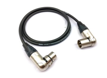 KLOTZ MY206 kabel mikrofon XLR KĄTOWY NEUTRIK 8m
