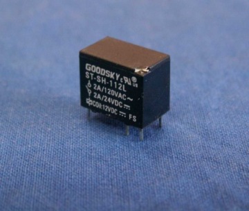 МИНИАТЮРНОЕ РЕЛЕ ST-SH-112L КАТУШКА 12В