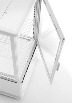 ХОЛОДИЛЬНАЯ ВИТРИНА 68Л, БЕЛАЯ, 3 ПОЛКИ HENDI