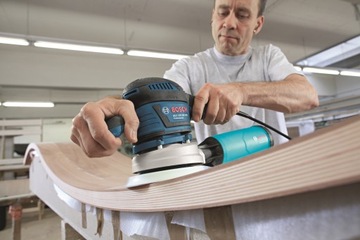 Наждачная бумага на липучке 125мм GR.120 BOSCH