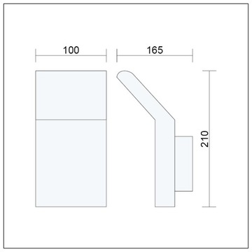 СВЕТОДИОДНЫЙ НАРУЖНЫЙ САДОВЫЙ ФАСАДНЫЙ НАСТЕННЫЙ СВЕТИЛЬНИК