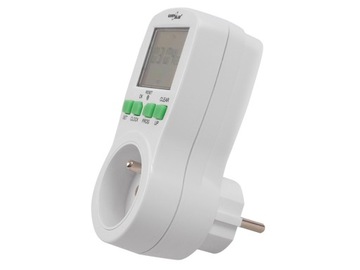 PROGRAMATOR CZASOWY LCD WYŁĄCZNIK TIMER 16A 3860W GreenBlue GB107