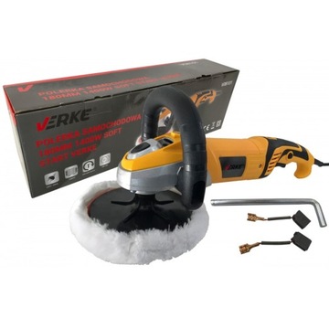 V08101 VERKE Полировальная машинка 1400 Вт SOFT 180 мм