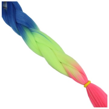 СИНТЕТИЧЕСКИЕ волосы для наращивания косичек в стиле омбре.