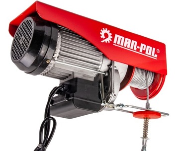 ЛЕБЕДКА 230В ЭЛЕКТРИЧЕСКАЯ ТРОСОВАЯ ЛЕБЕДКА 999кг