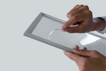 Двусторонняя стеклянная рамка формата А4.
