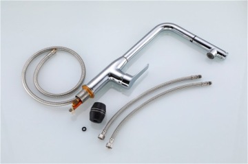 SAVON ELASTYNA выдвижной излив для кухни ХРОМ