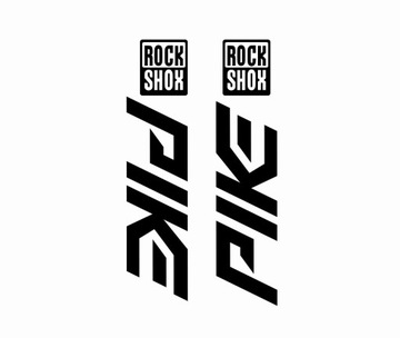 Naklejka ROCK SHOX PIKE na Amortyzator NAKLEJKI