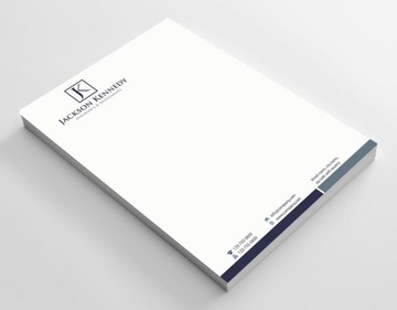 Фирменный бланк А4 с печатью логотипа, 1500 шт.