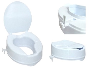 Nasadka na sedes nadstawka wc podwyższenie toaletę po operacji biodra 15 cm