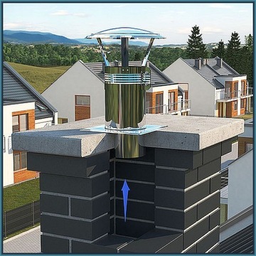 Daszek wywietrznikowy fi 110 mm DA110-OC DARCO