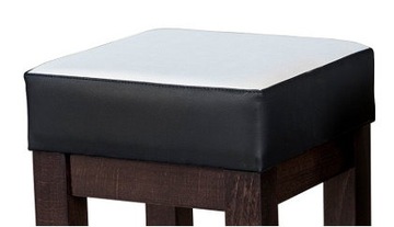 Табурет Luna L, деревянный кухонный табурет, эко-кожа