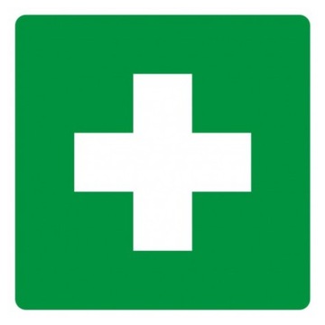 Znak tablica tabliczka BHP PCV Pierwsza pomoc